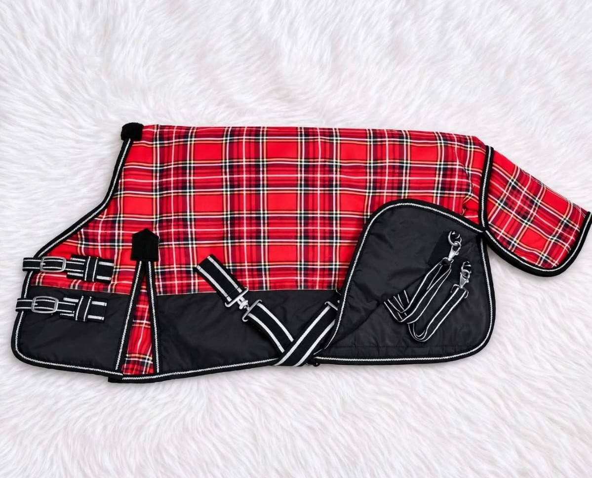 Winter Plaid rug - Amaze Equestrian