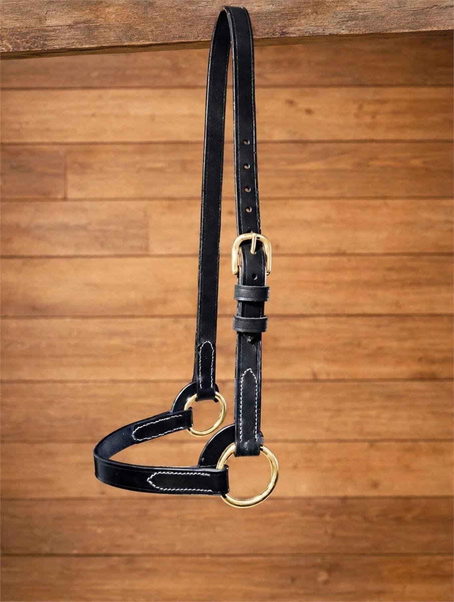 Leather Cable Halter - Amaze Equestrian