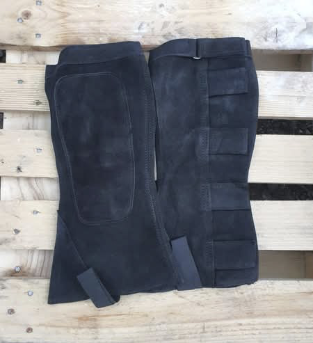 Leather half chaps