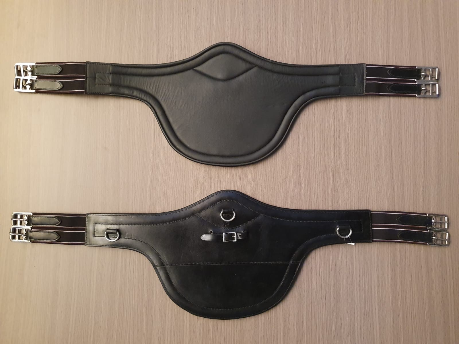 Leather belly girth