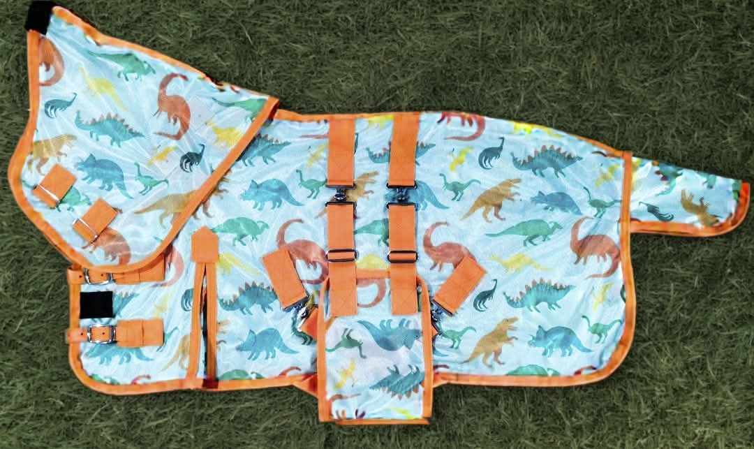 Dino Fly Rug belly