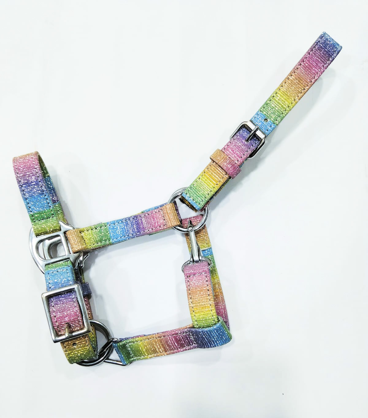 Rainbow Halter Glitter