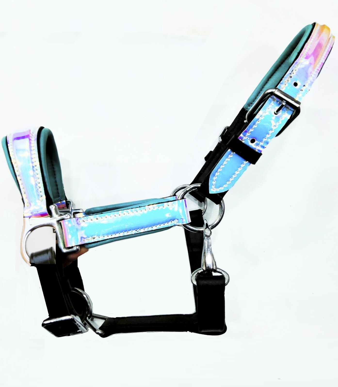 Leather Holo Halter