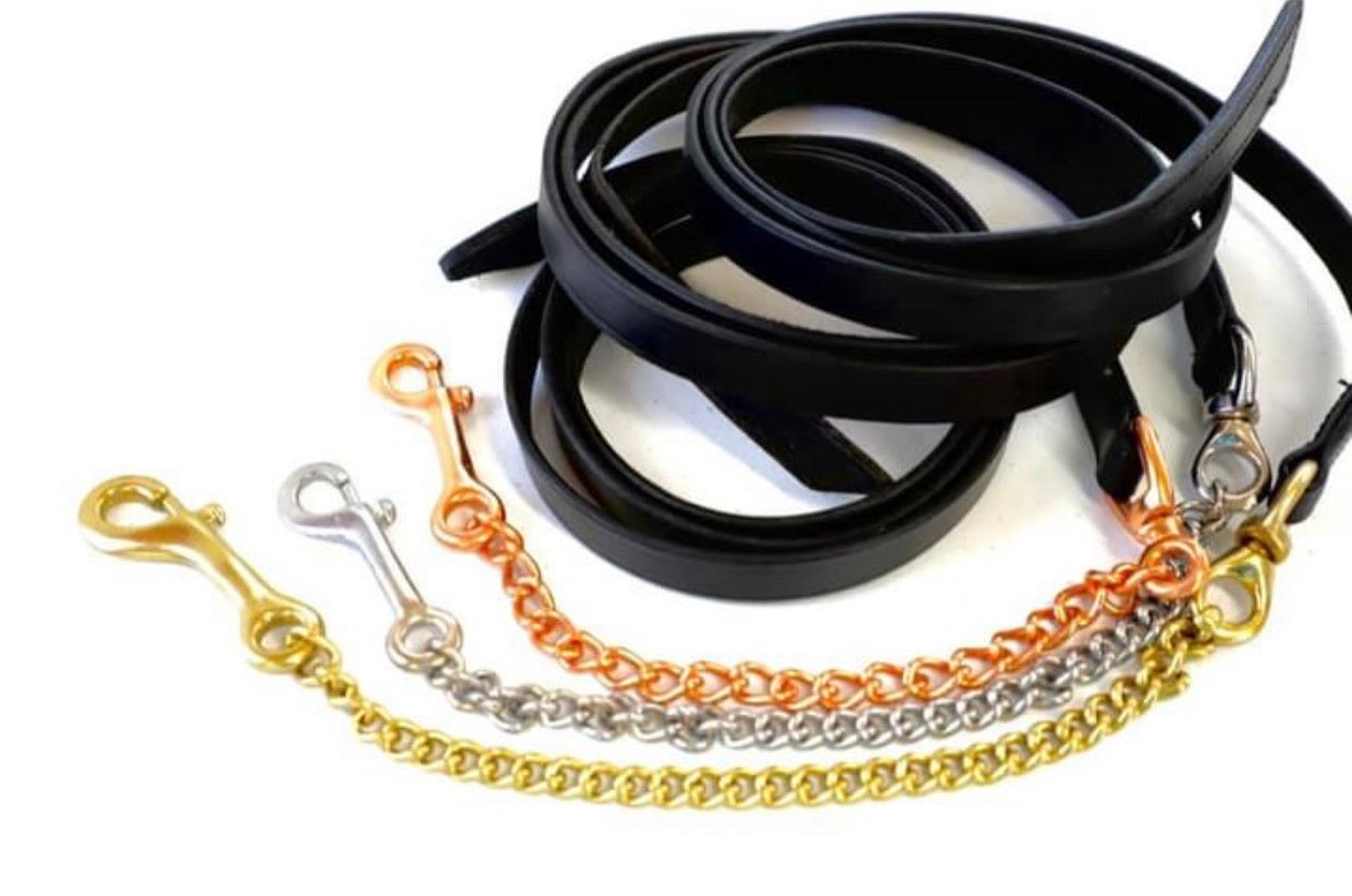 Leather leads